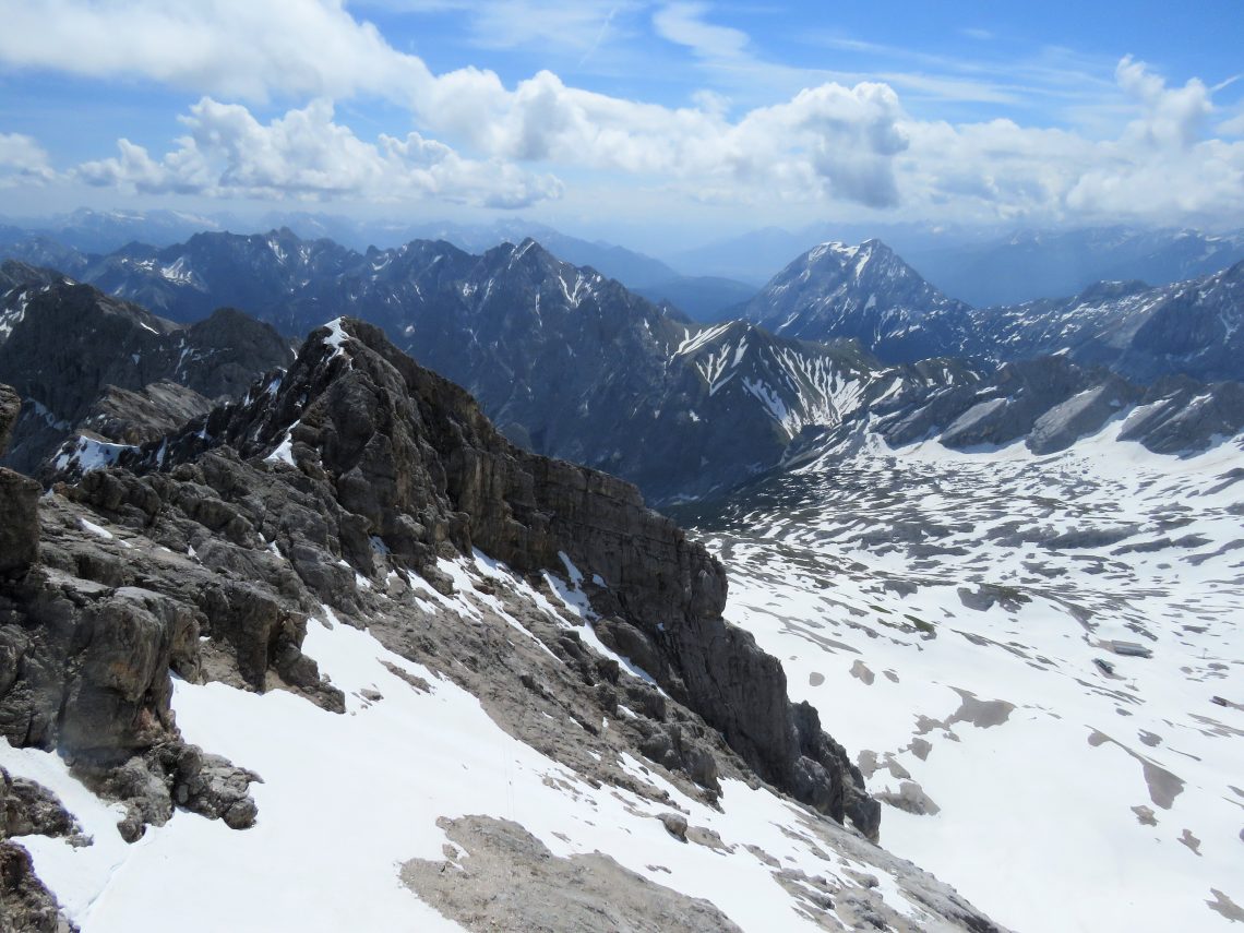  Zugspitze  neve o ano inteiro na Alemanha Passagem Comprada