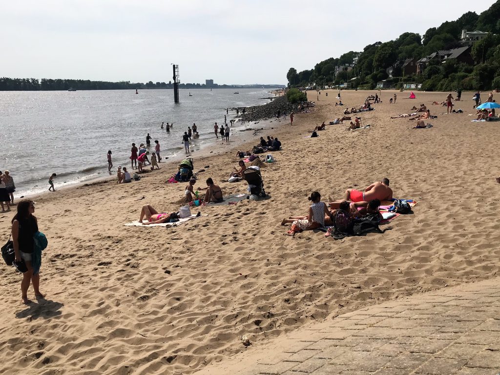 Praia em Hamburgo - Övelgonne