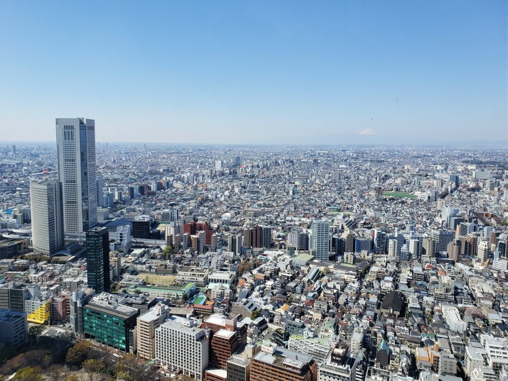 Tóquio vista de cima