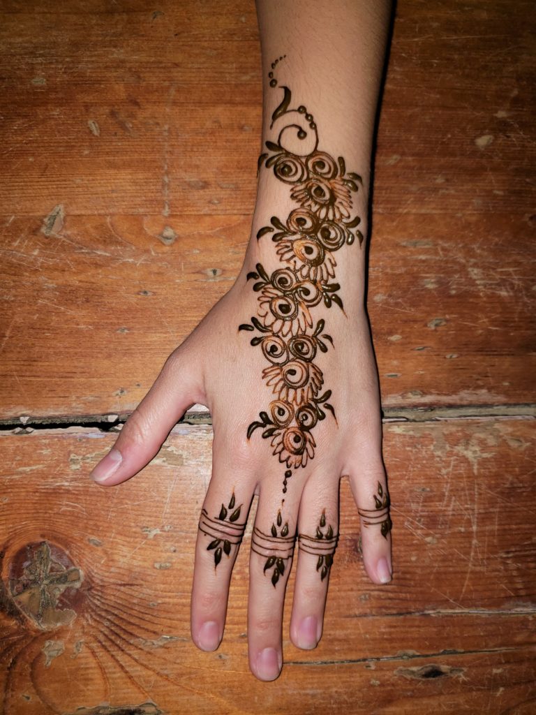 Tatuagem de henna Dubai
