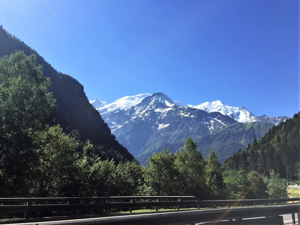 Chegada em Chamonix Mont-Blanc