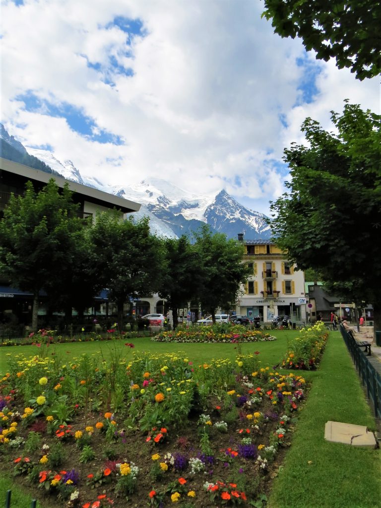 Chamonix Mont-Blanc no verão