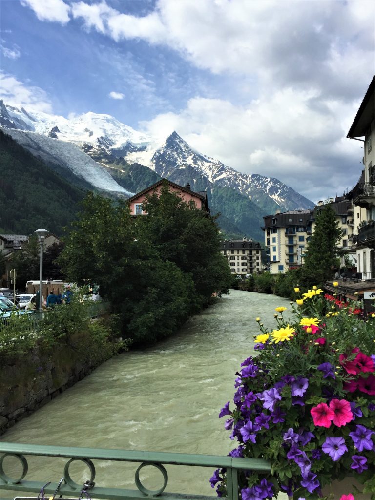 Rio Arve Chamonix Mont-Blanc