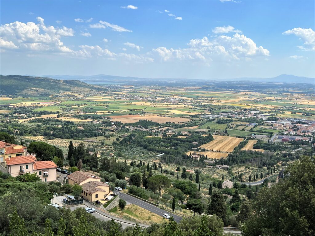 Vista de Cortona