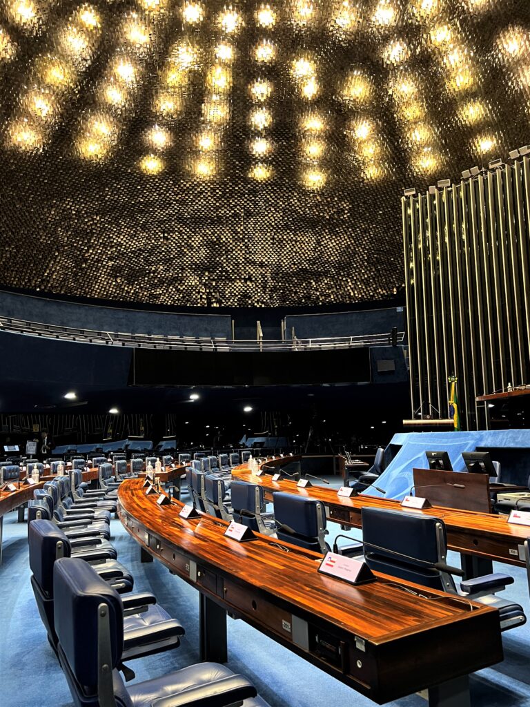 Plenário do Senado Federal em Brasília 