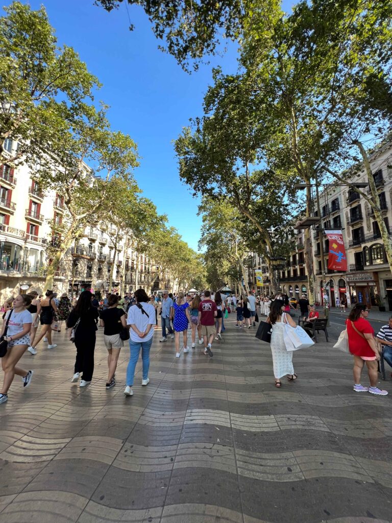 La Rambla - Roteiro de 3 dias em Barcelona