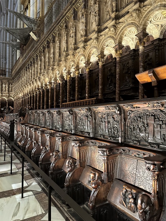 Coro da Catedral de Toledo 