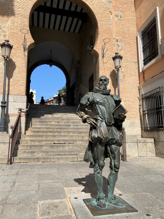 Estátua de Cervantes Toledo