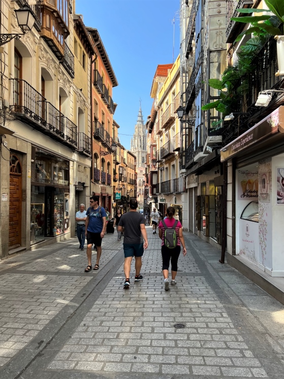 Um dia em Toledo - Calle Comercio