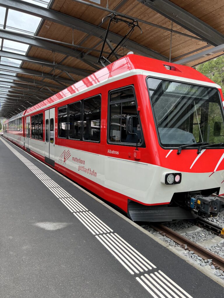 Trem para Zermatt