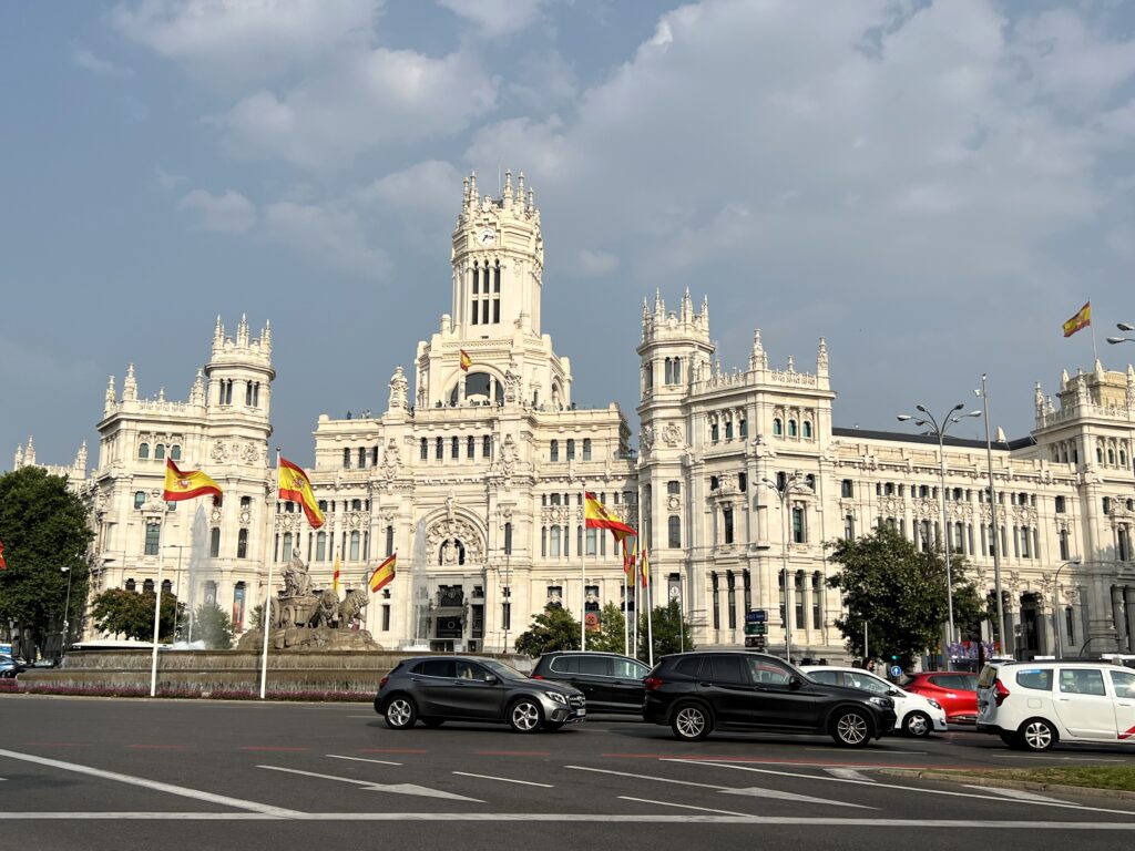 Palácio de Cibeles 2 dias em Madri