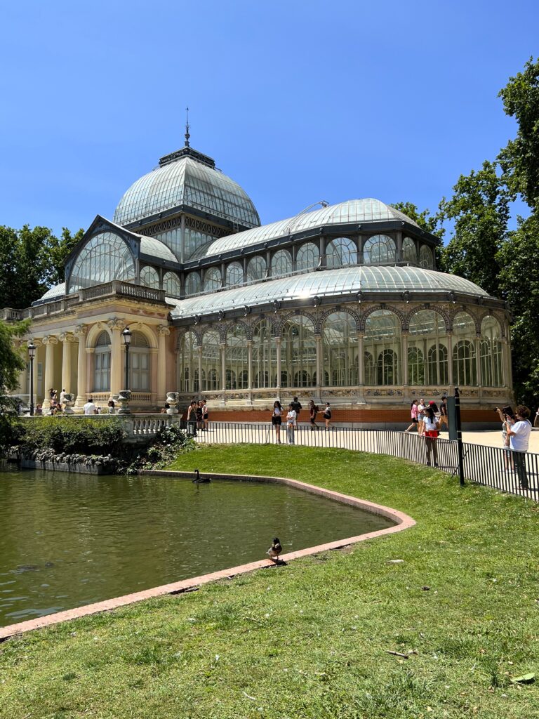 Palacio de Cristal Roteiro de 2 dias em Madri