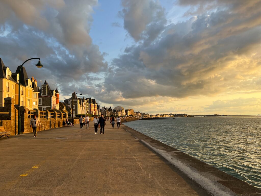 Plage du Sillon Saint Malo